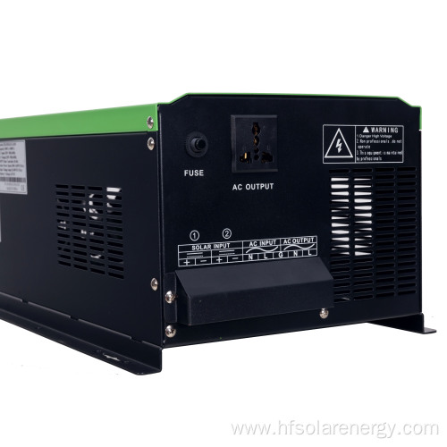 Off grid low-frequency inverter with solar pump